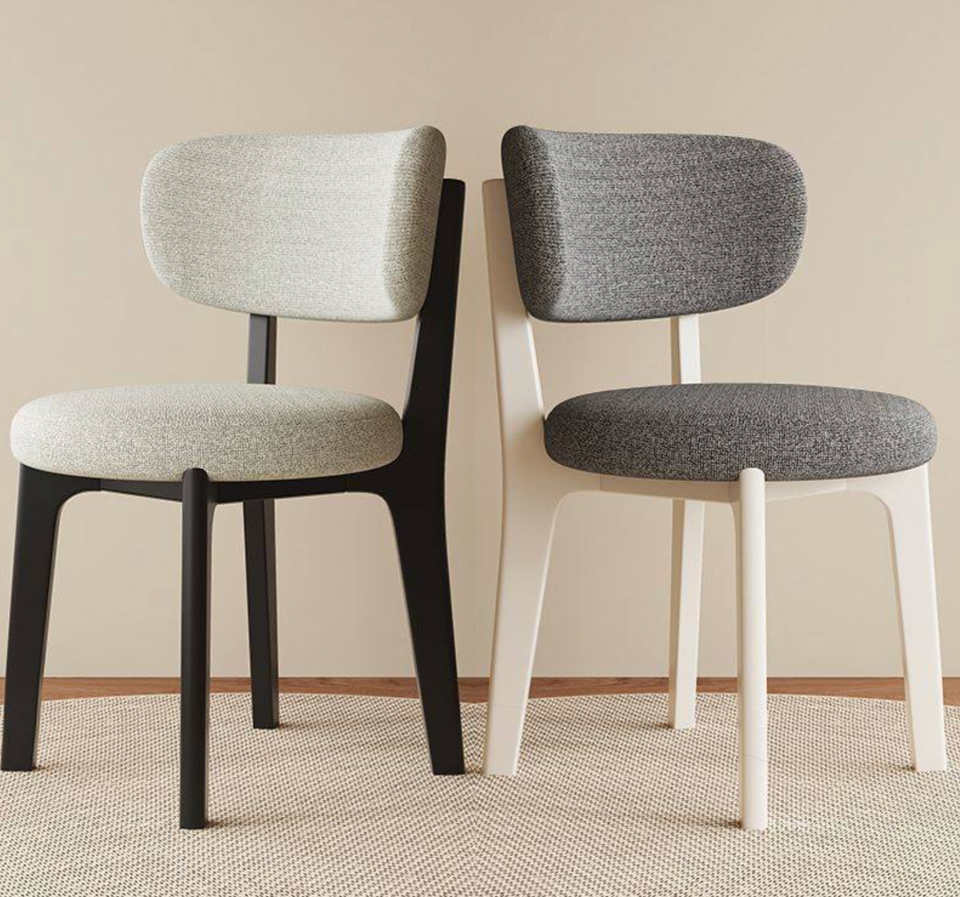 Natural Wicker & Wood Accent Chair