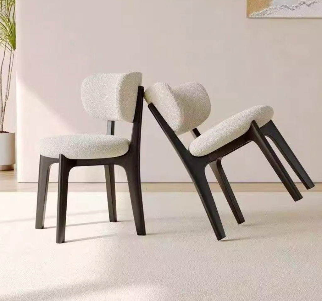 Natural Wicker & Wood Accent Chair