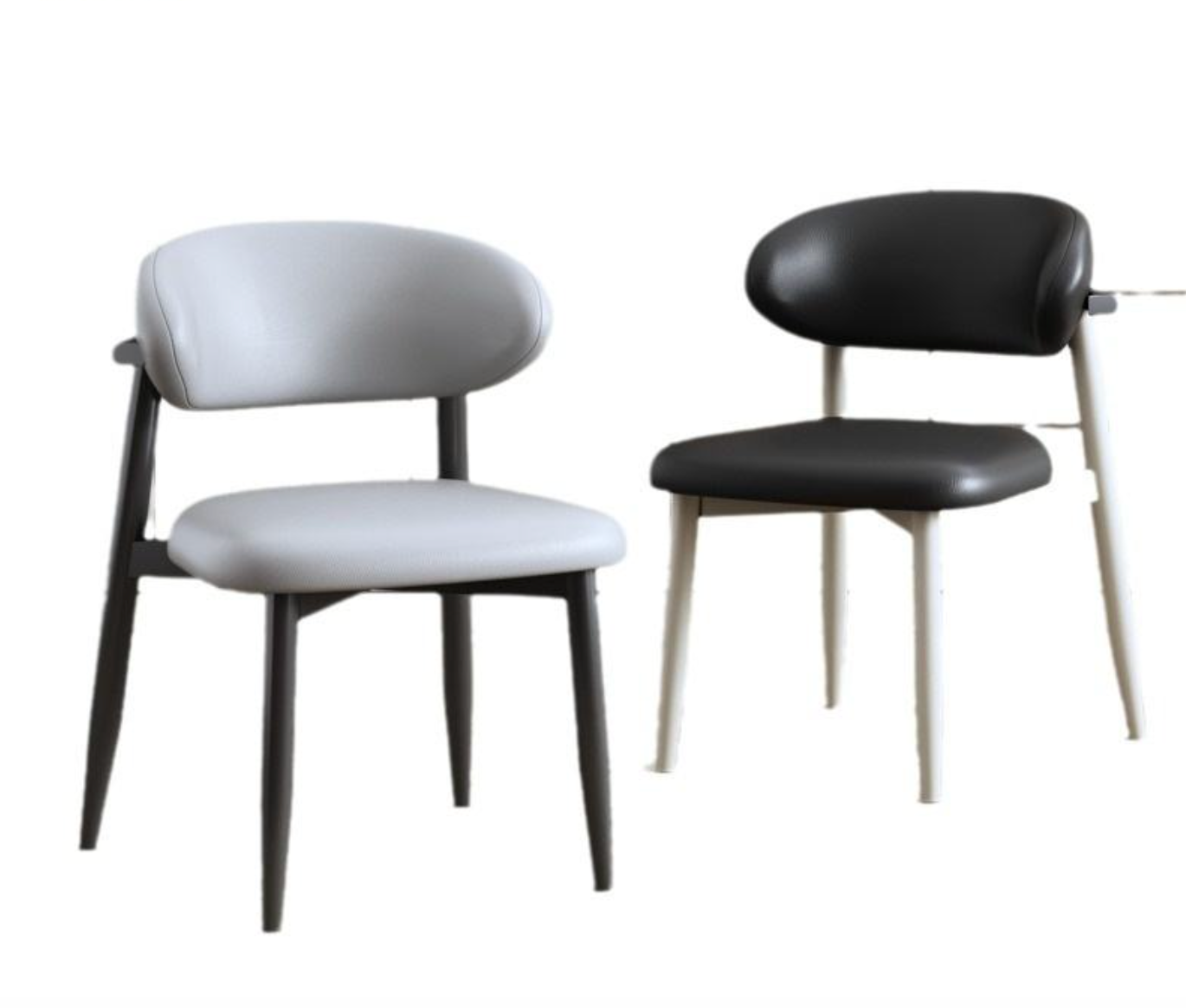 Modern Solid Wood Stackable Dining Chair