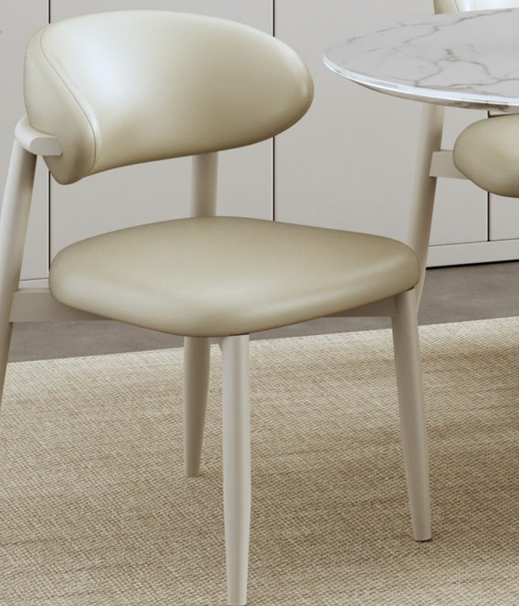 Modern Solid Wood Stackable Dining Chair