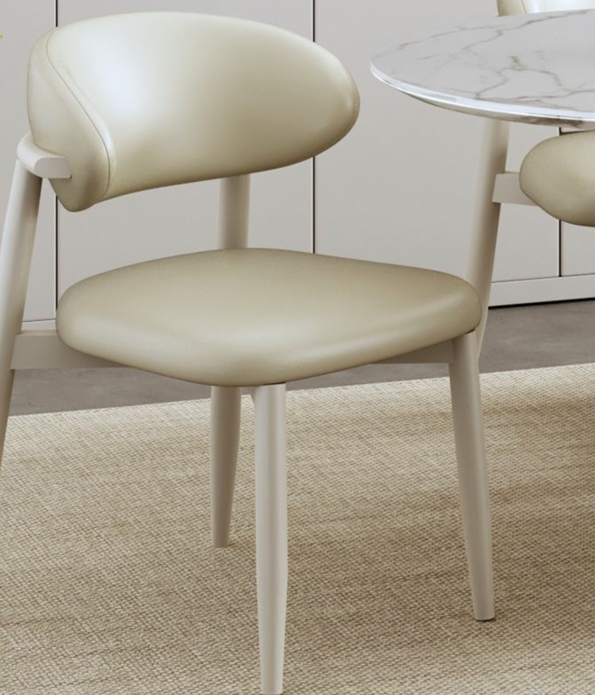 Modern Solid Wood Stackable Dining Chair