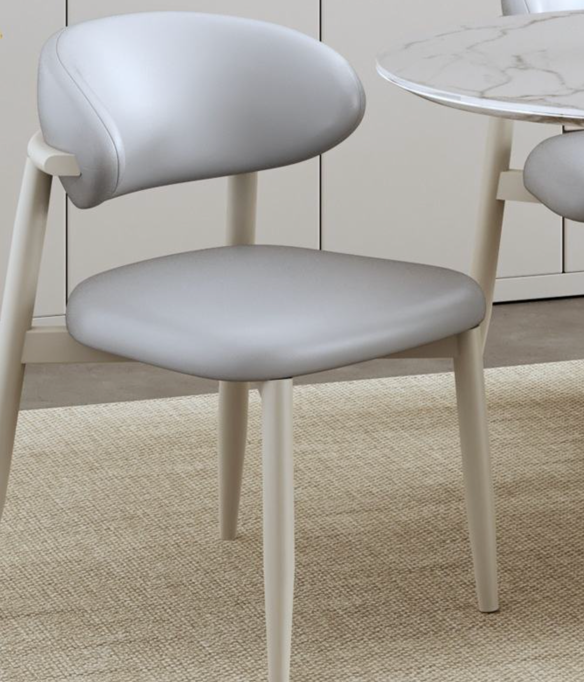 Modern Solid Wood Stackable Dining Chair