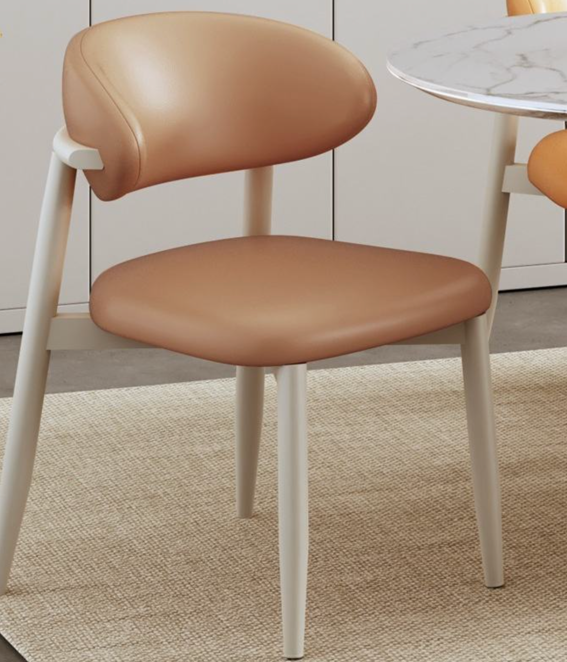 Modern Solid Wood Stackable Dining Chair