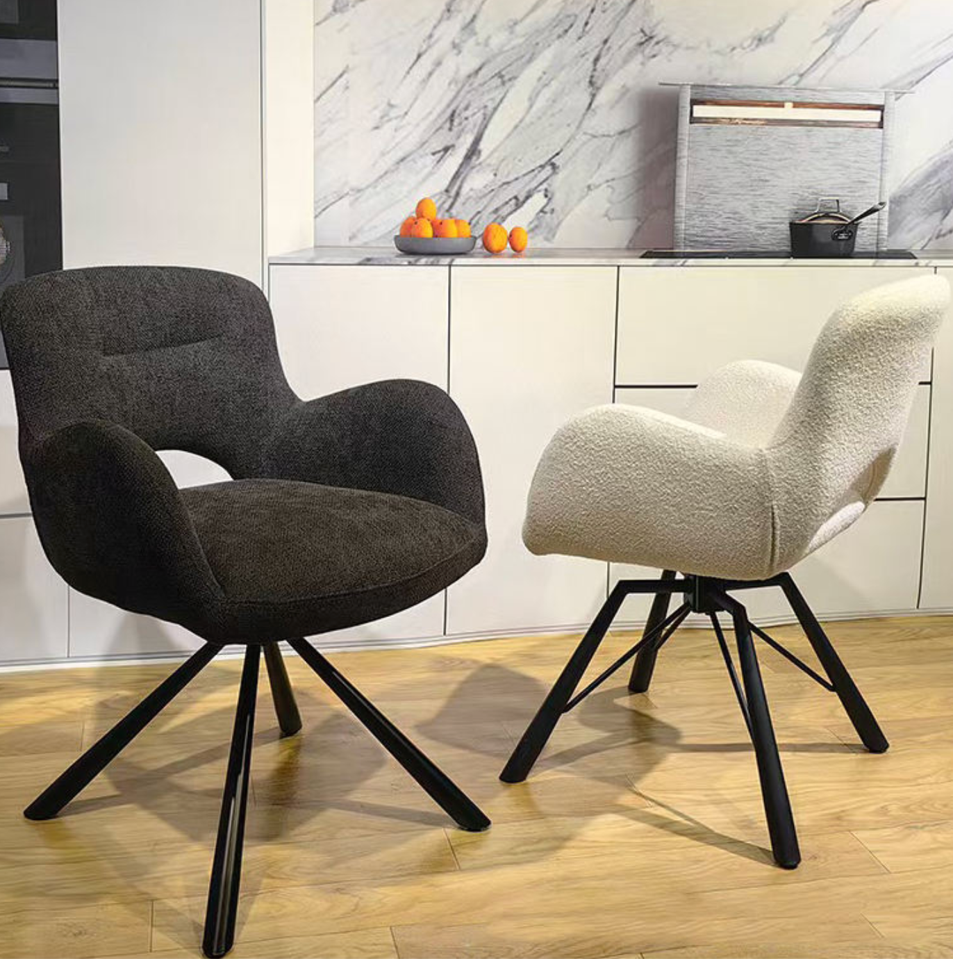 Tufted Velvet Accent Dining Chair