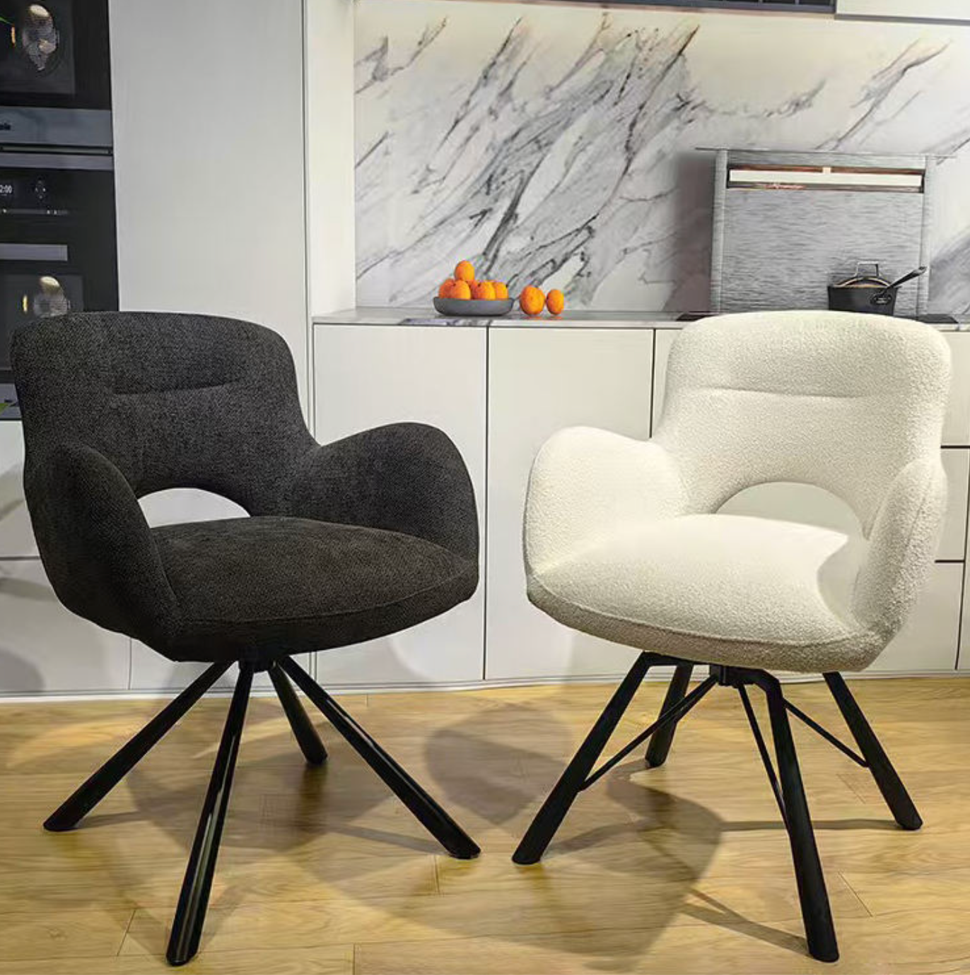 Tufted Velvet Accent Dining Chair