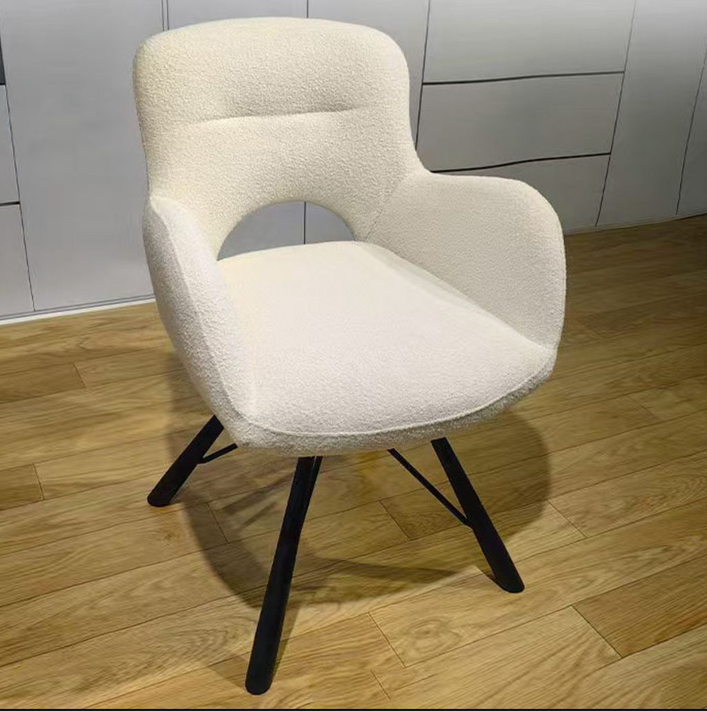 Tufted Velvet Accent Dining Chair