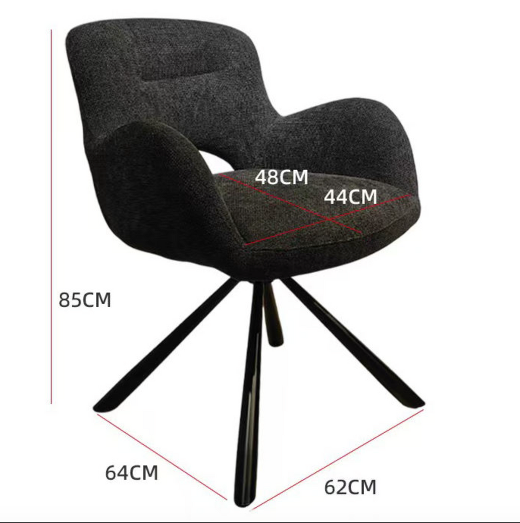 Tufted Velvet Accent Dining Chair