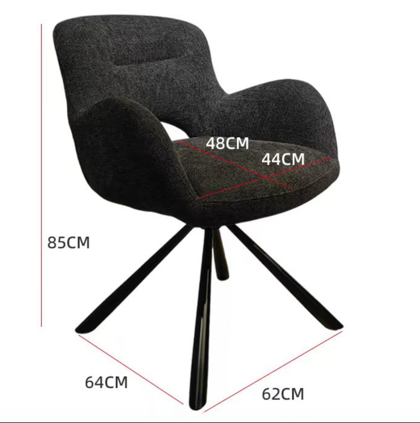 Tufted Velvet Accent Dining Chair