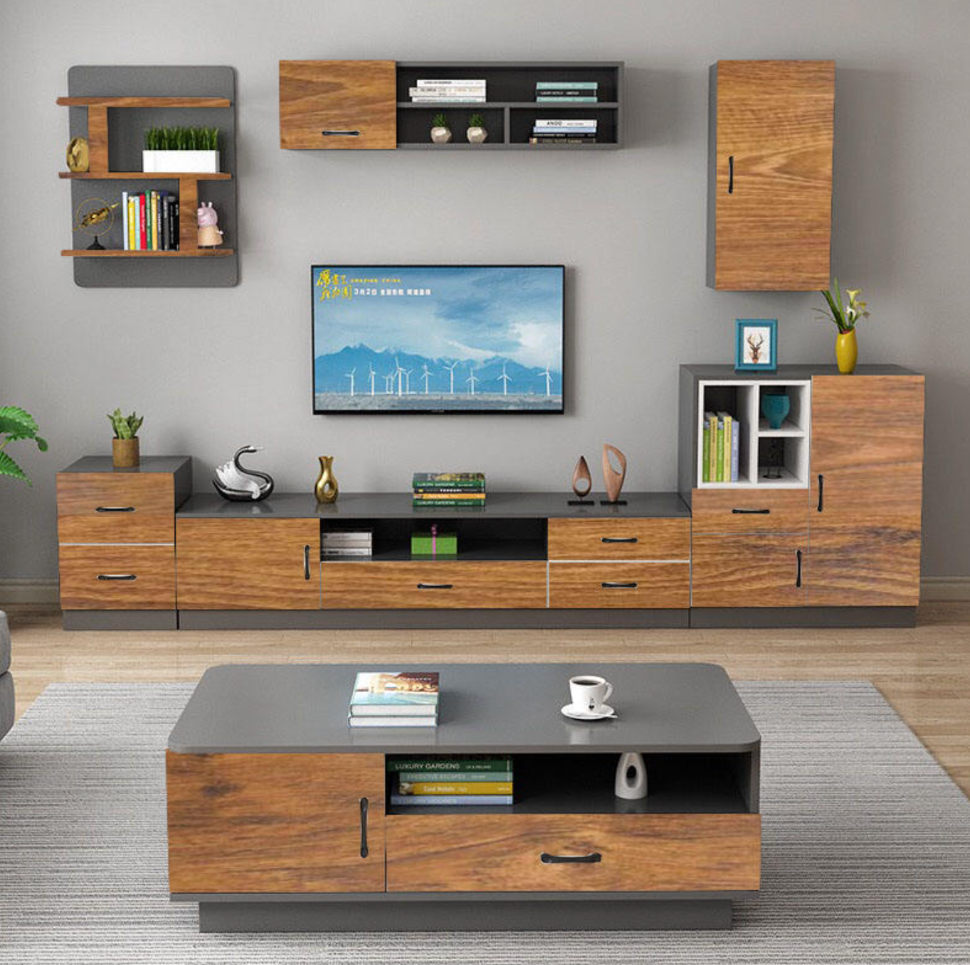Modern Minimalist Living Room Side Table