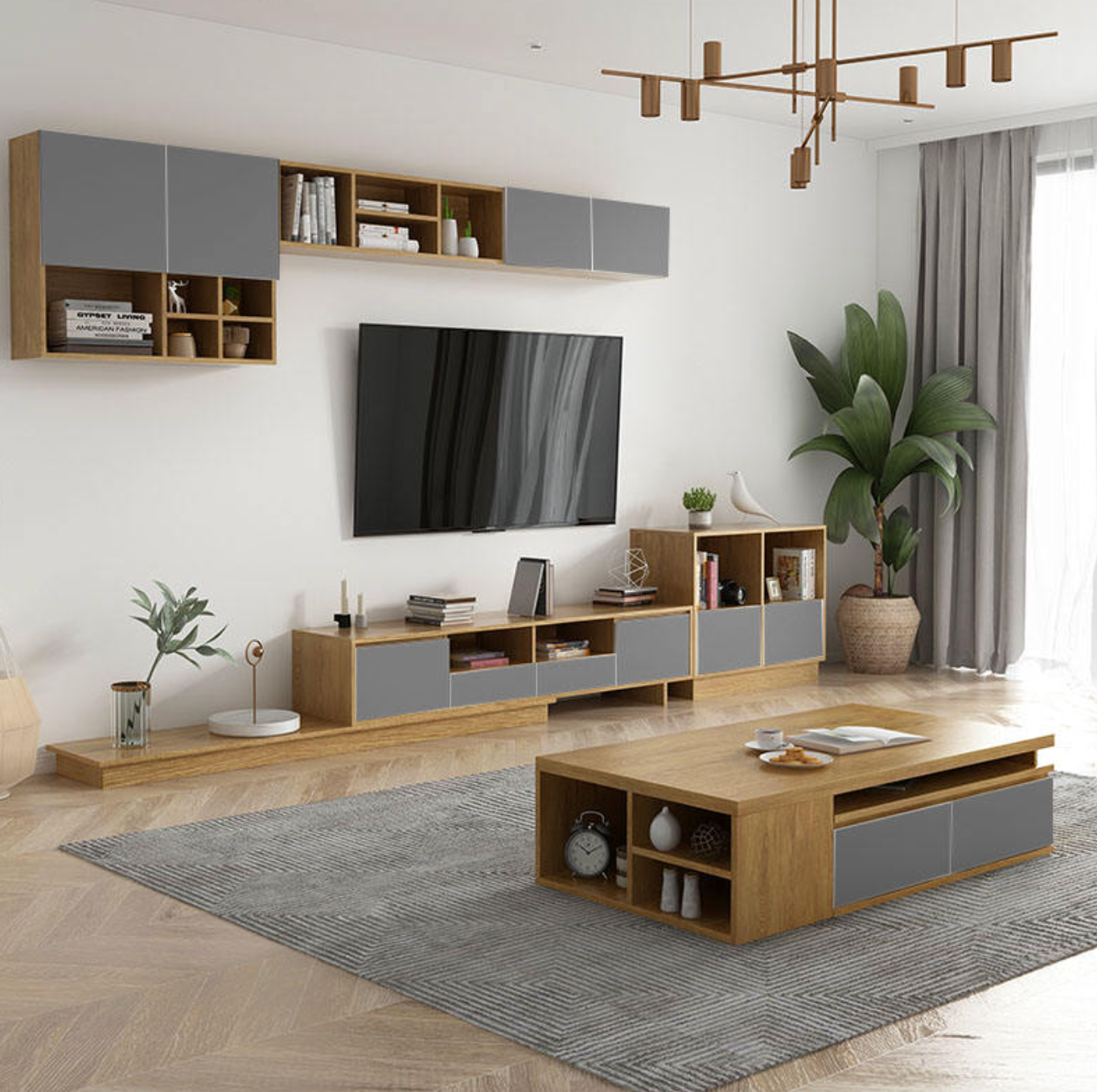 Modern Minimalist Living Room Side Table