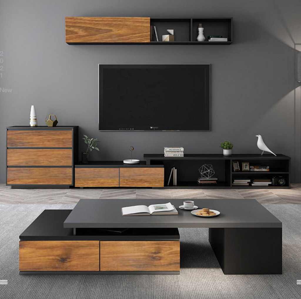 Modern Minimalist Living Room Side Table