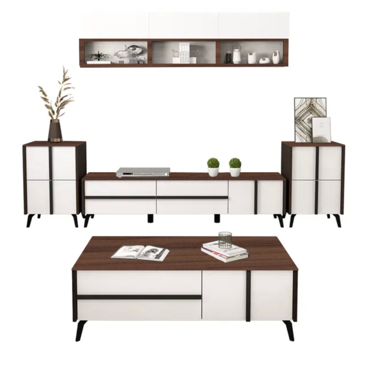 Modern Minimalist Living Room Side Table
