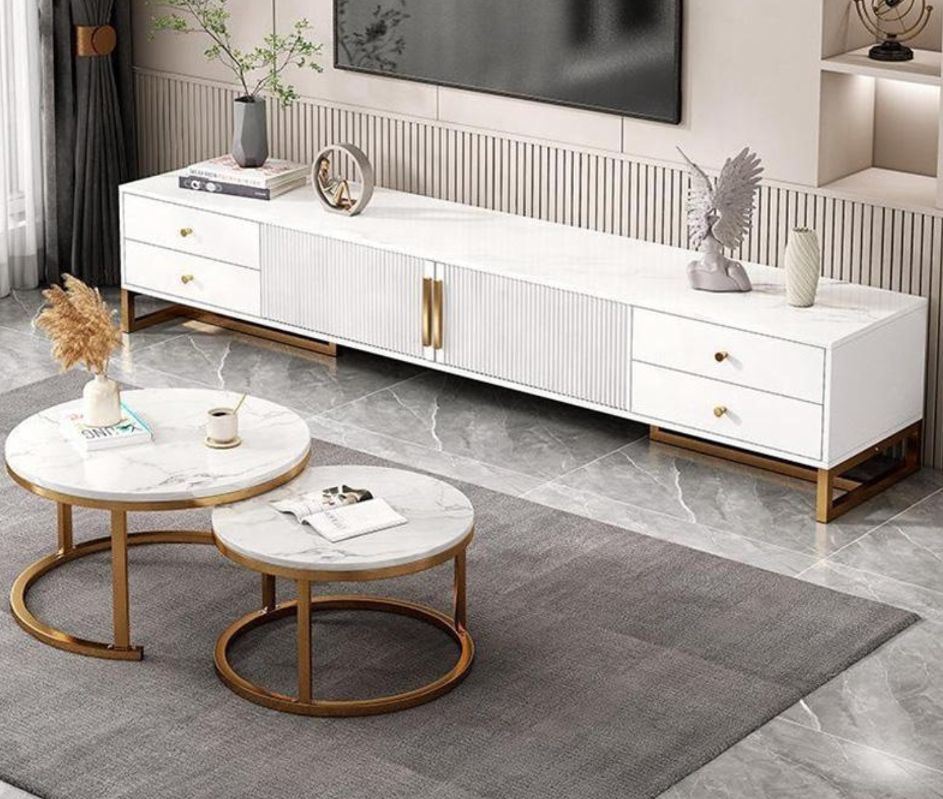 Nordic Modern Living Room Sofa