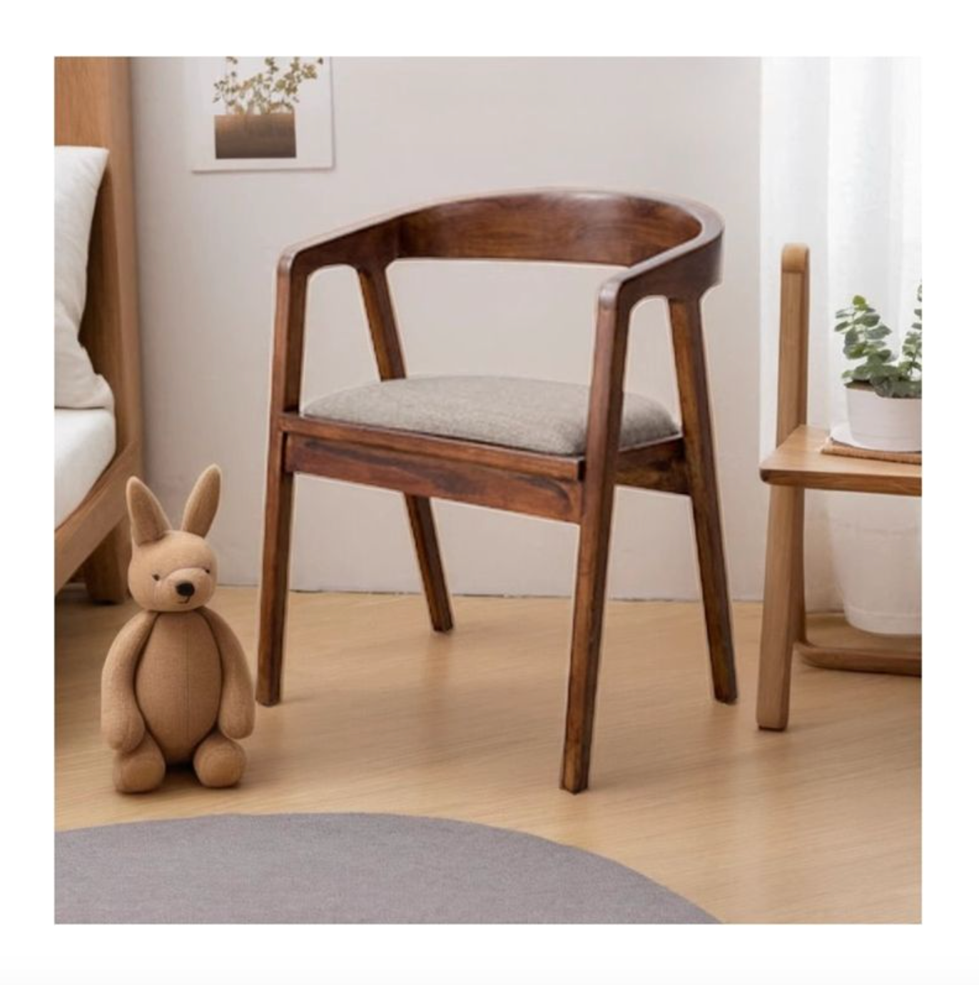 Stackable Wooden Dining Chair